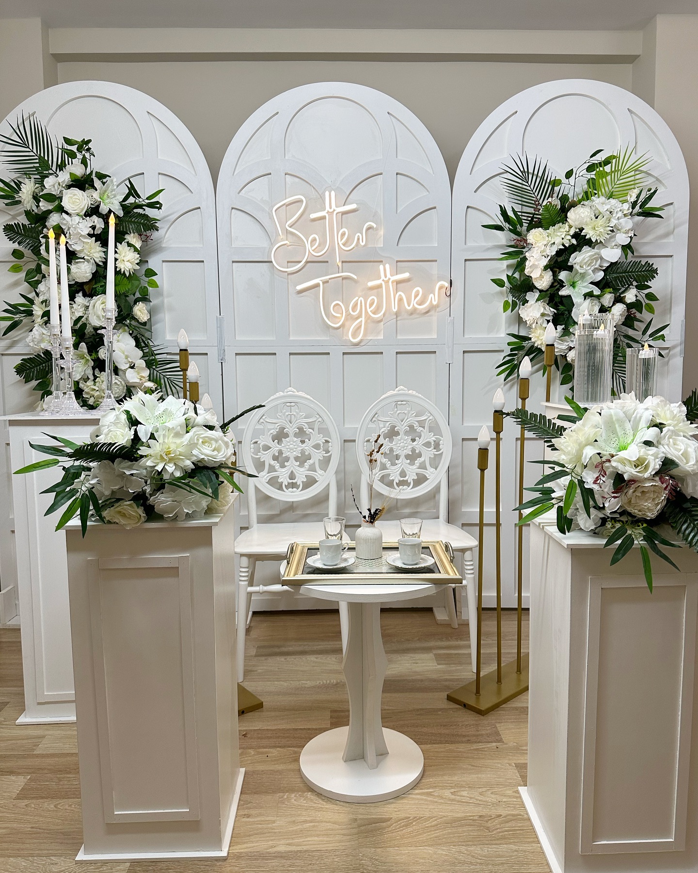 Evde söz organizasyonu malzemeleri