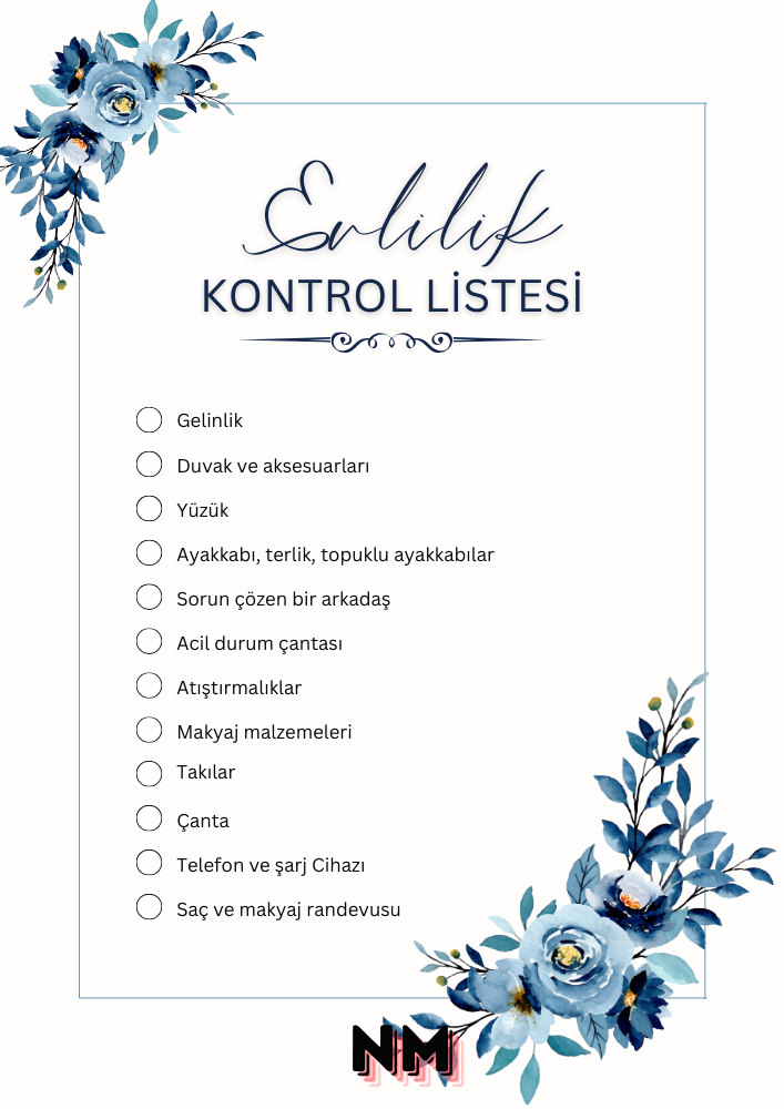 Düğün organizasyonunda unutulan detaylar