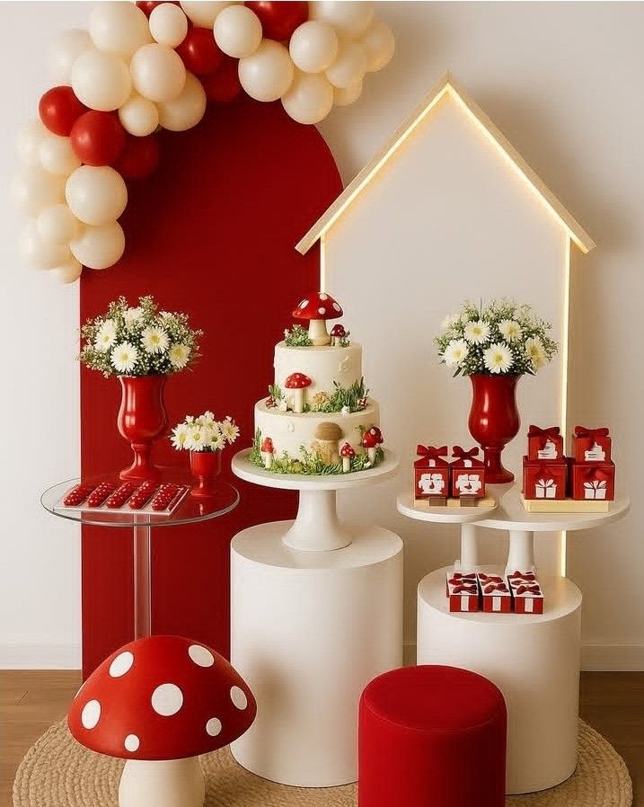 Küçük mekanlar için parti süsleme