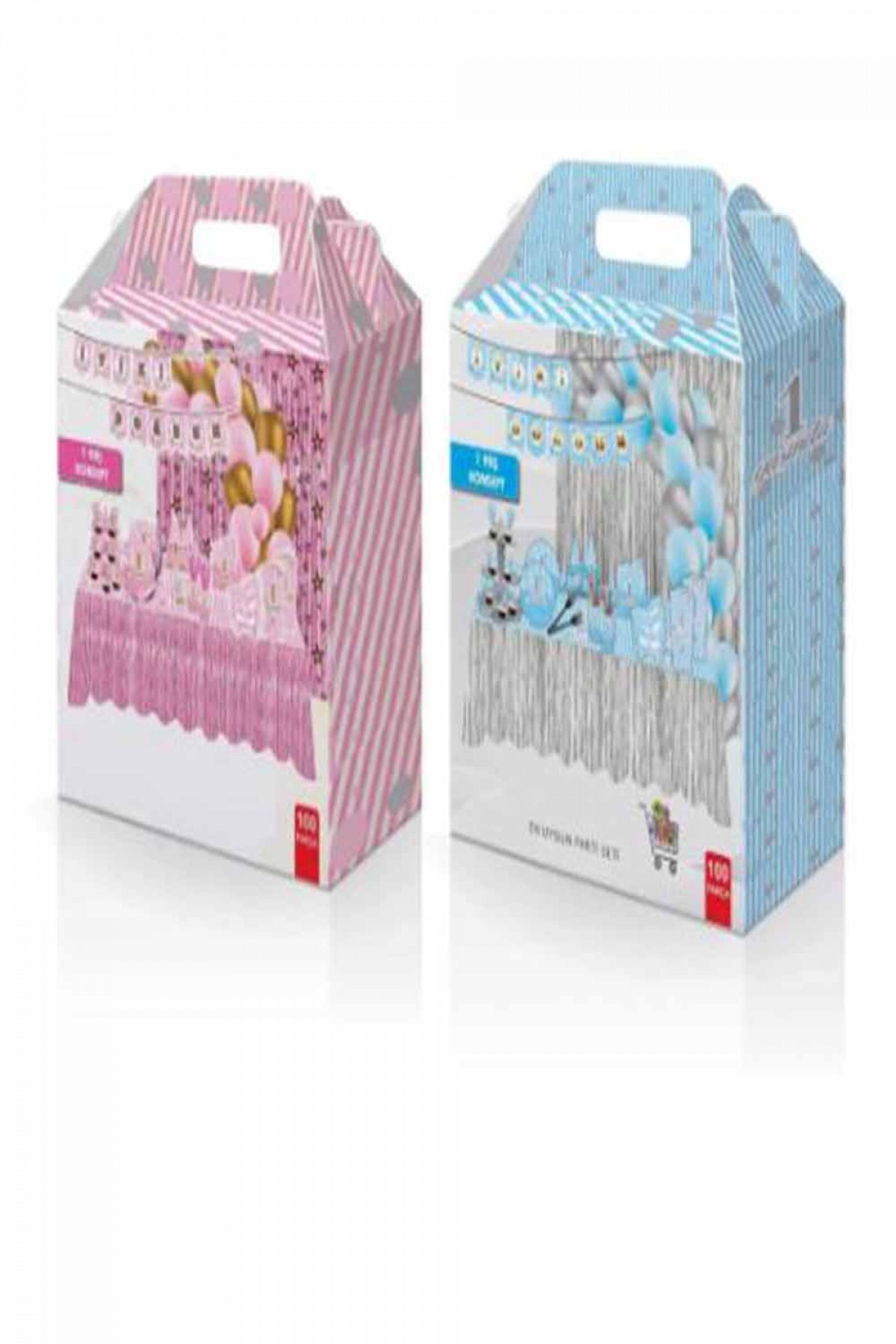 1 Yaş Konsept Parti Seti 100 Parça