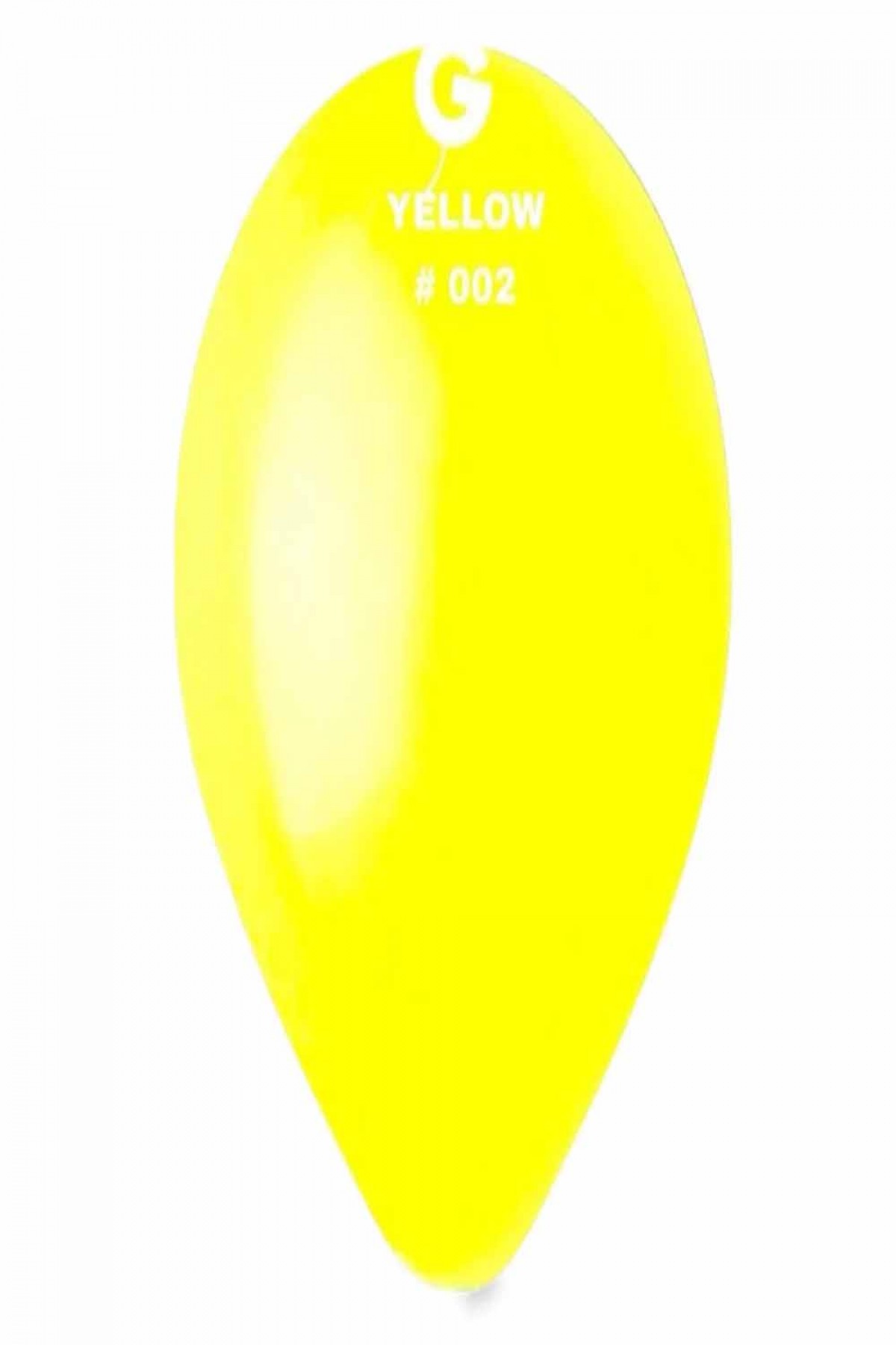10” Yellow Gemar Pastel Balon