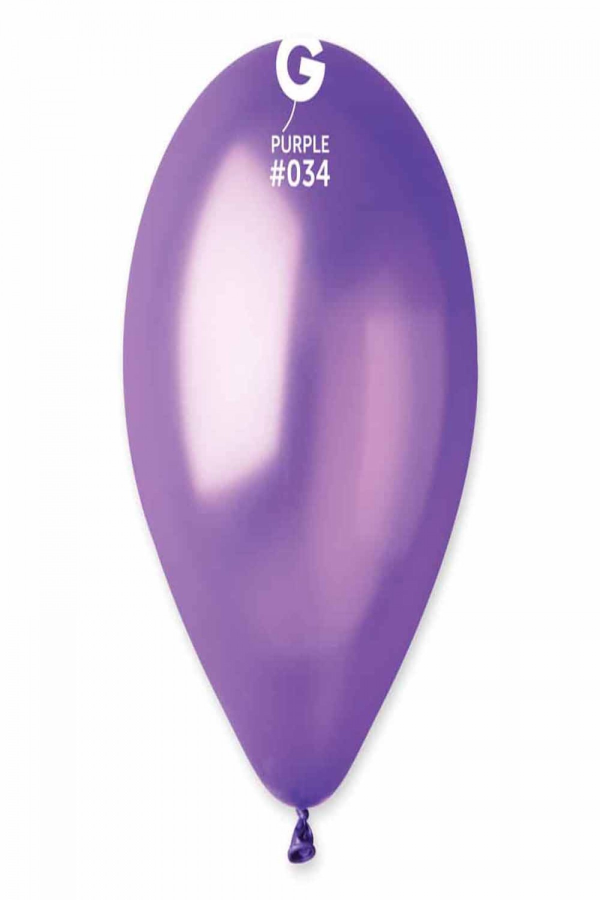 11” Purple Gemar Metalik Balon