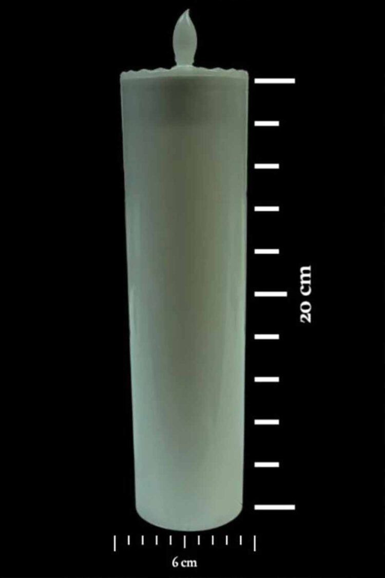 20 Cm Kütük Led Mum