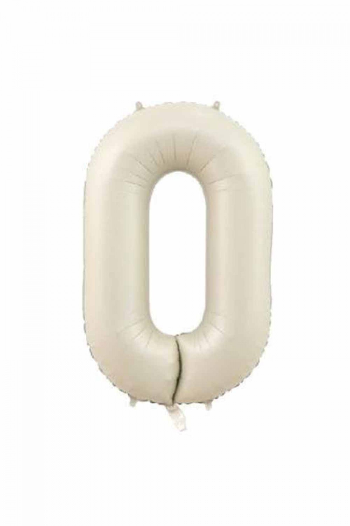 34” Krem Rakam Folyo Balon 1-9 Arası