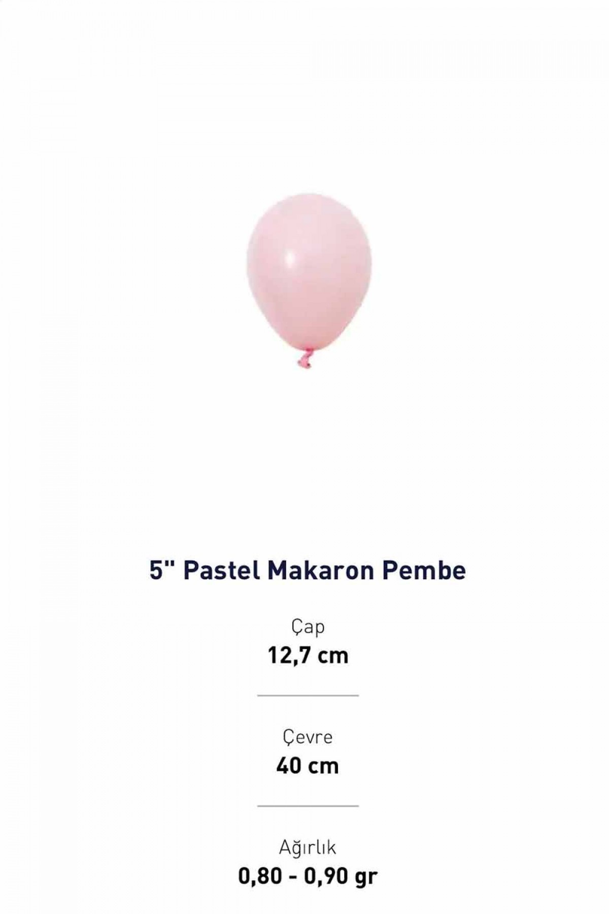 5” Açık Pembe Pastel balon Evi 100’lü 5” Açık Pembe Pastel balon Evi 100’lü