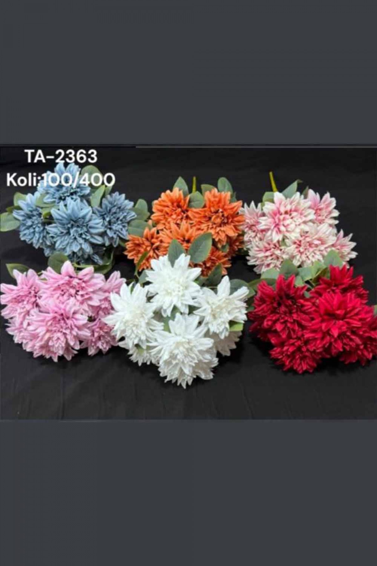 7’li Krizantem  Yıldız Çiçek Kaliteli Buket  Ta-2363