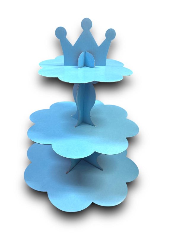 Çift Renk Kek Standı 3 Katlı Çift Renk Kek Standı 3 Katlı