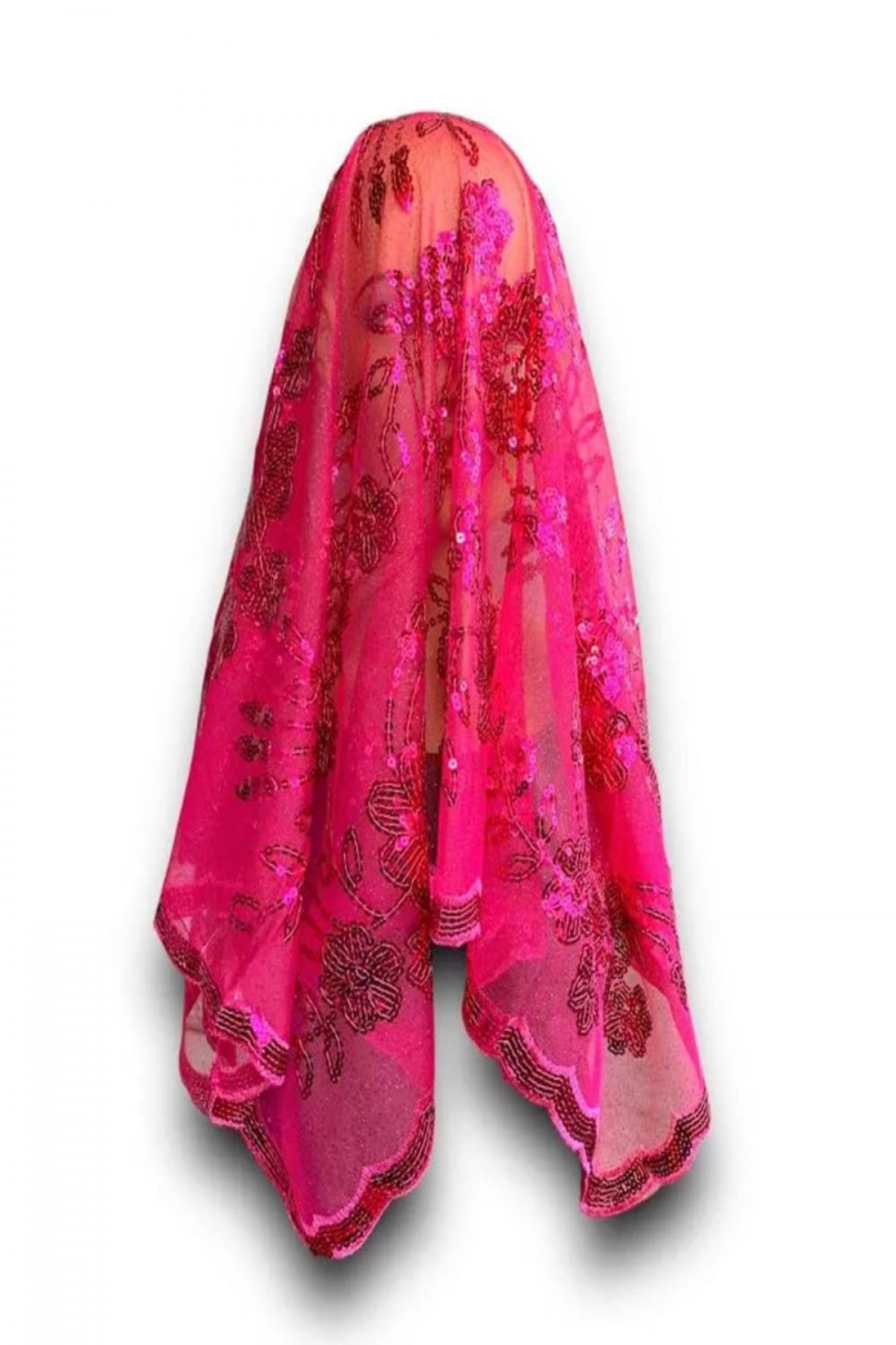 Fuşya Pullu Duvak 2’li Takım Fuşya Pullu Duvak 2’li Takım