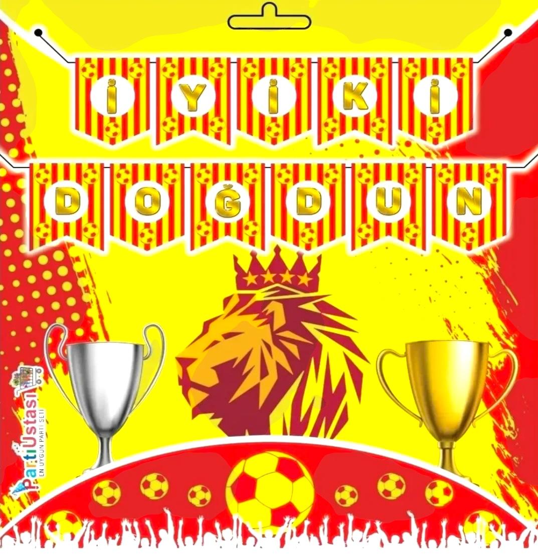 Galatasaray İyiki Doğdun Karton Flama