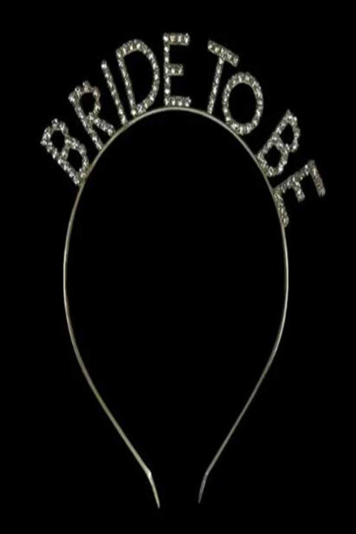 Gold Bride To Be Taç Taşlı