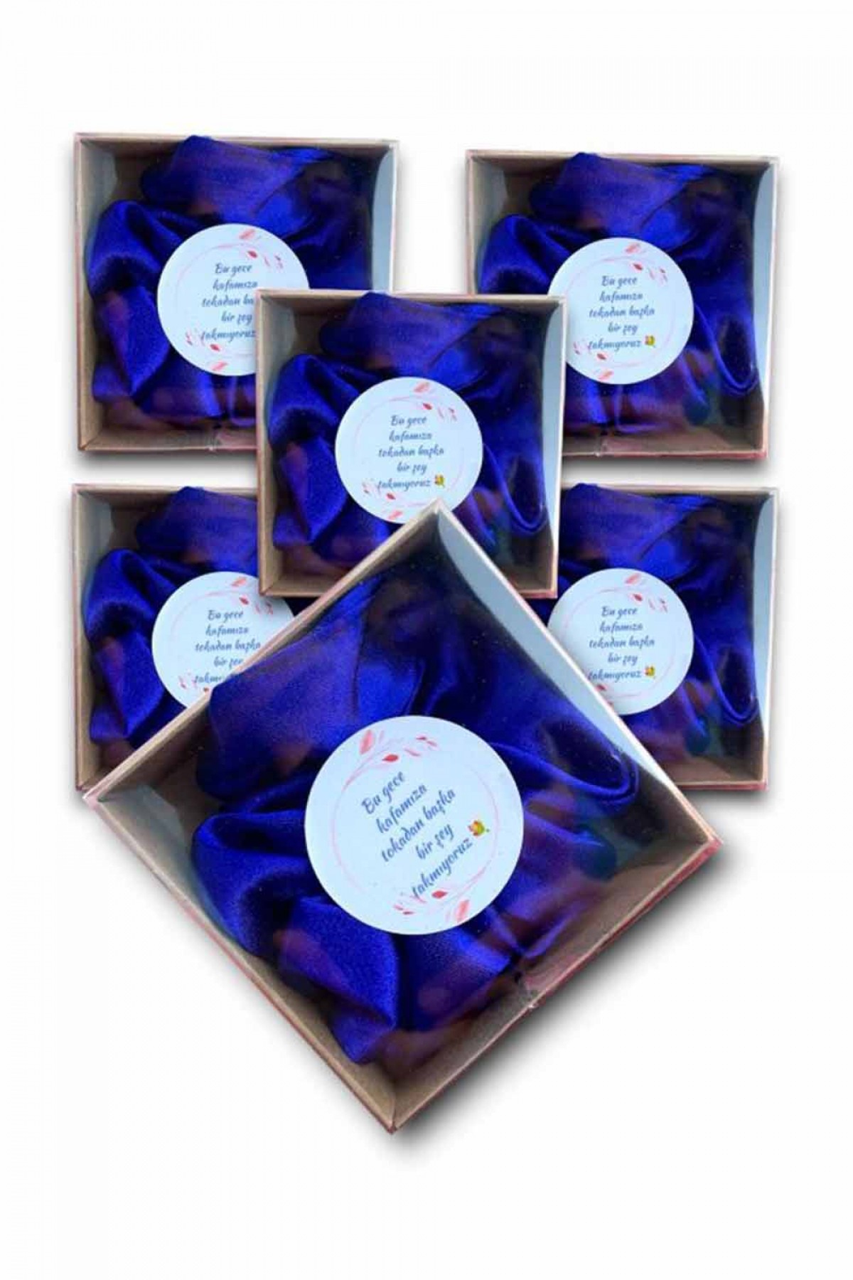 Hediyelik Toka Dağıtmalık Kraft Kutulu 12’li