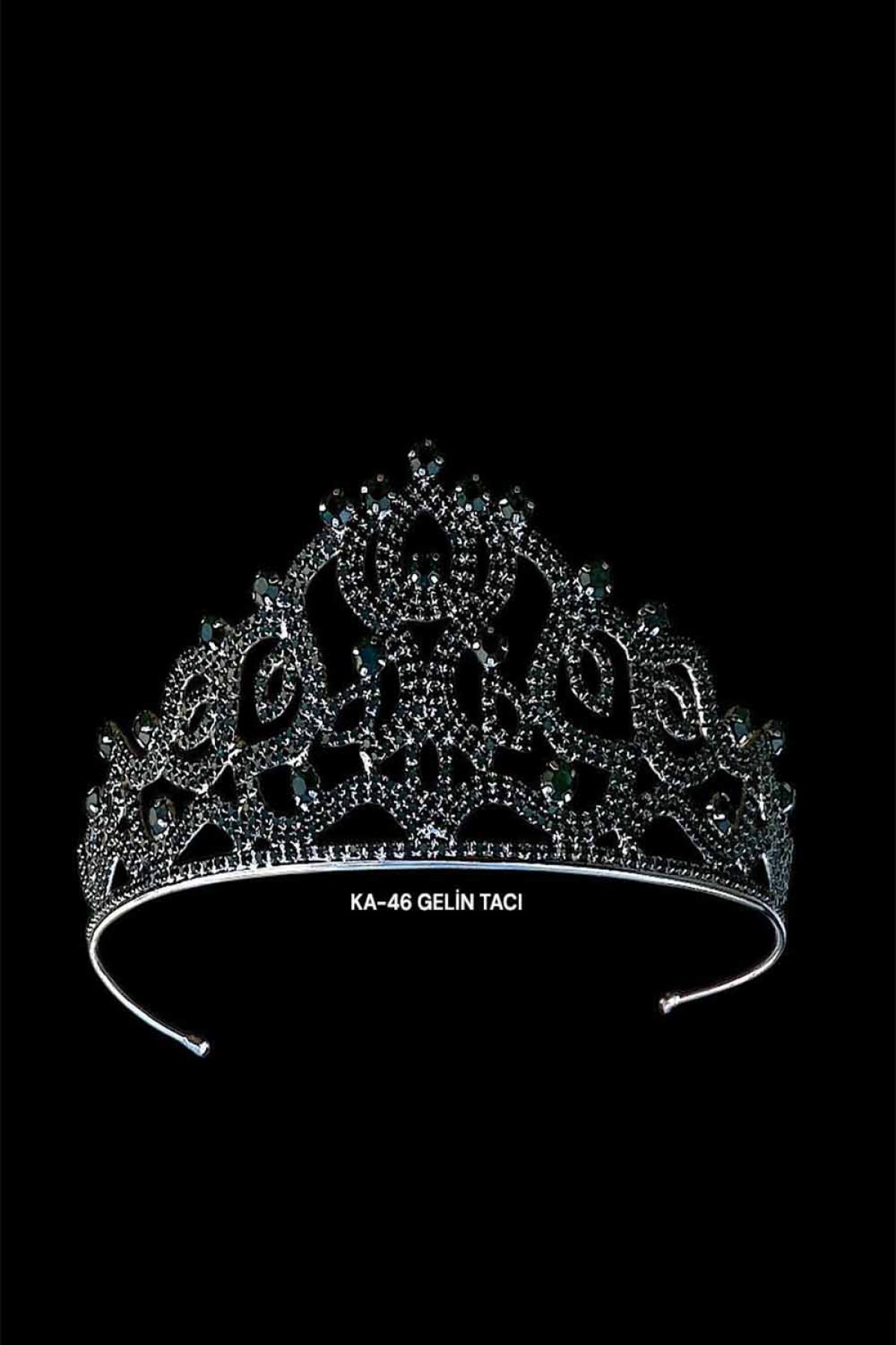 Ka-46 Siyah Gelin Tacı 1 Renk