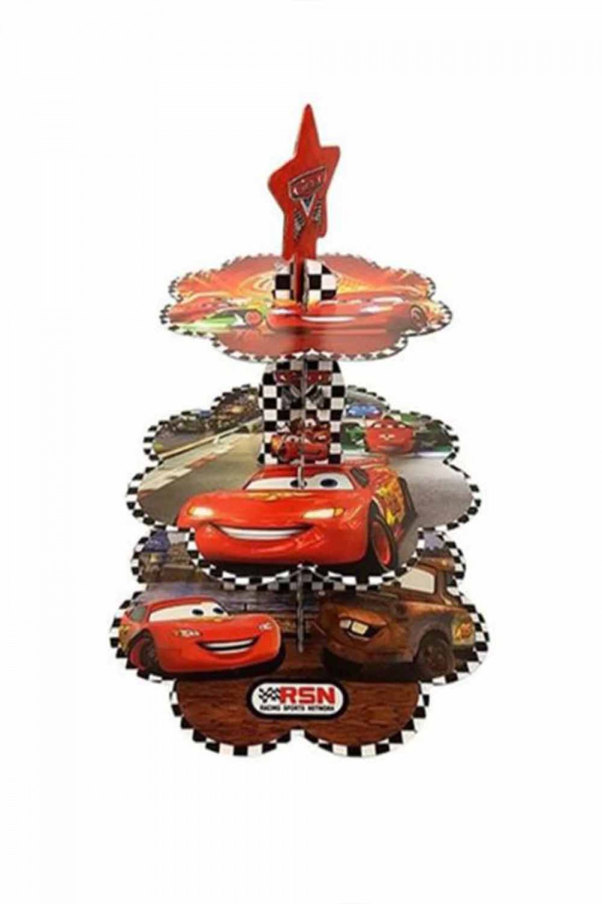 Kek Standı Karakterli Şimşek Mcquenn Kek Standı Karakterli Şimşek Mcquenn