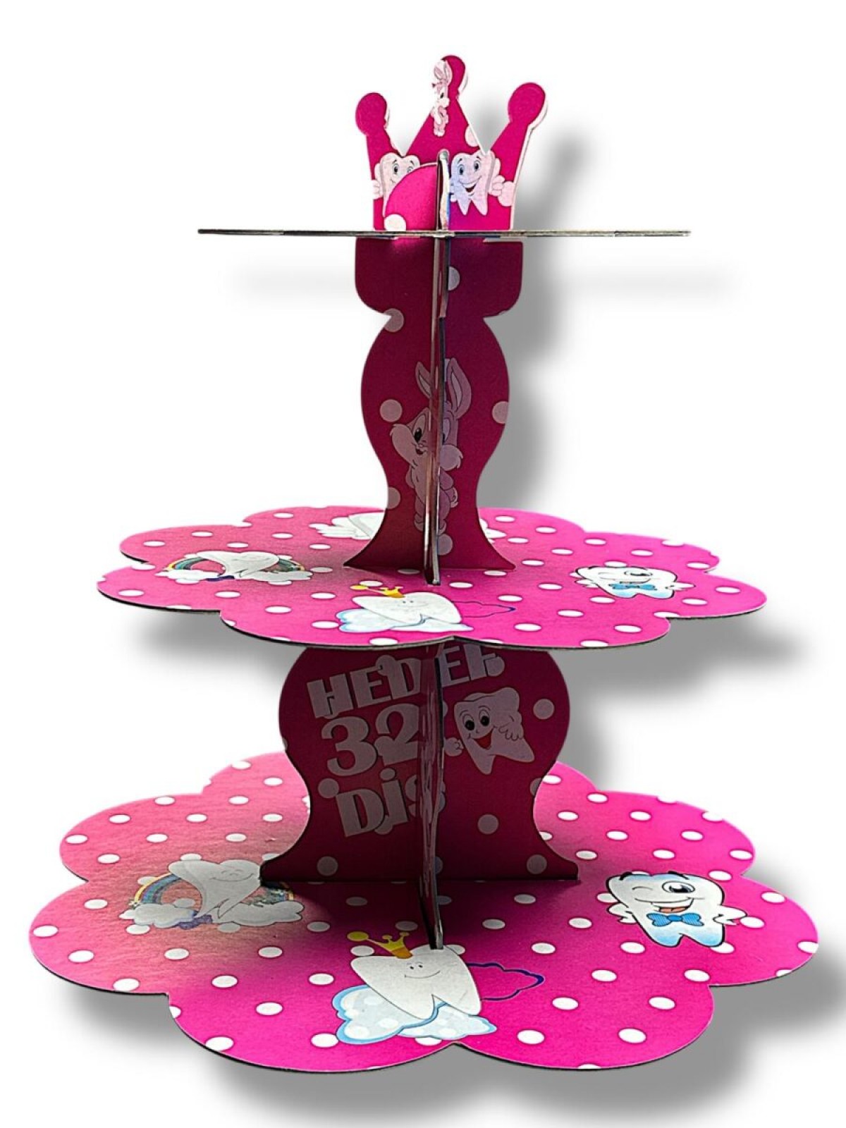 Kek Standı Karekterli Frozen 3 Katlı