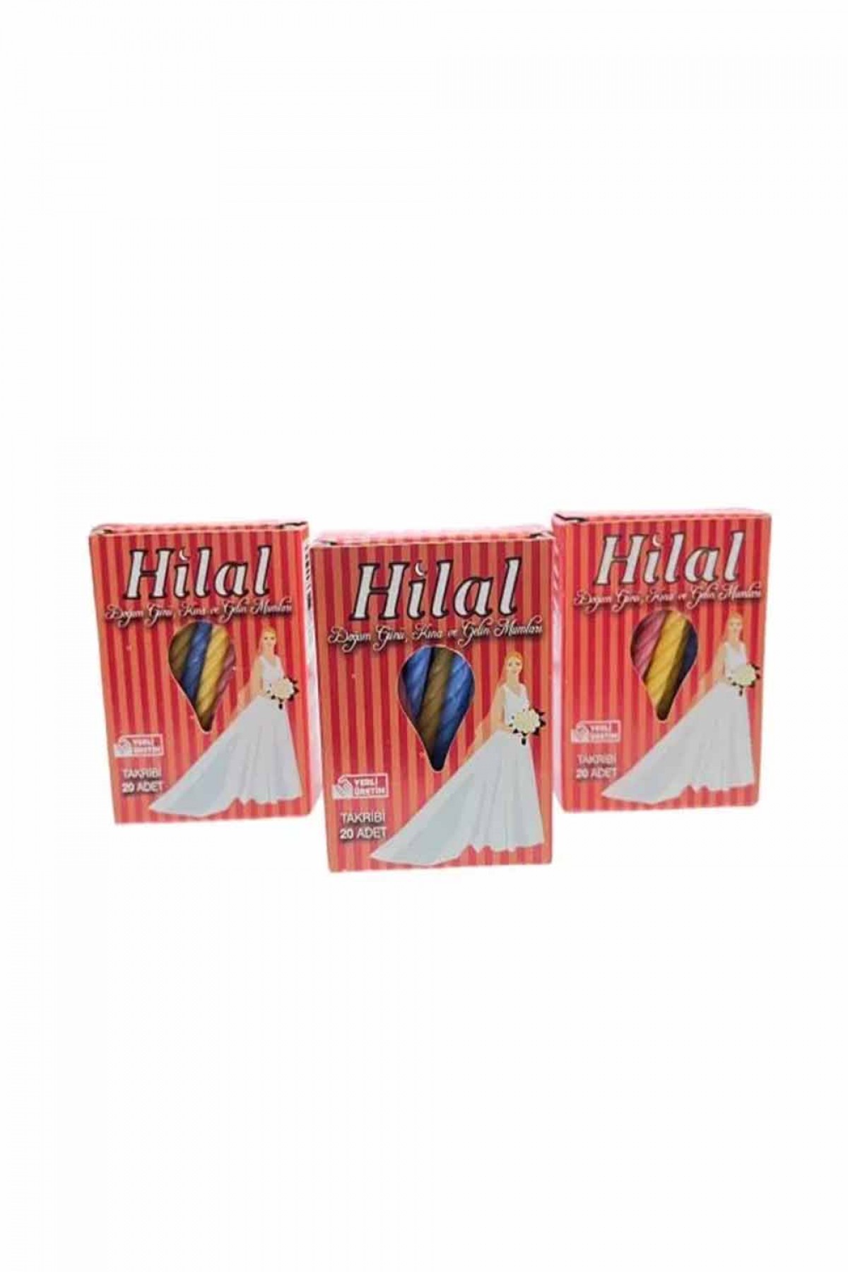 20’li Paket Alım Kına Mumu 20’li