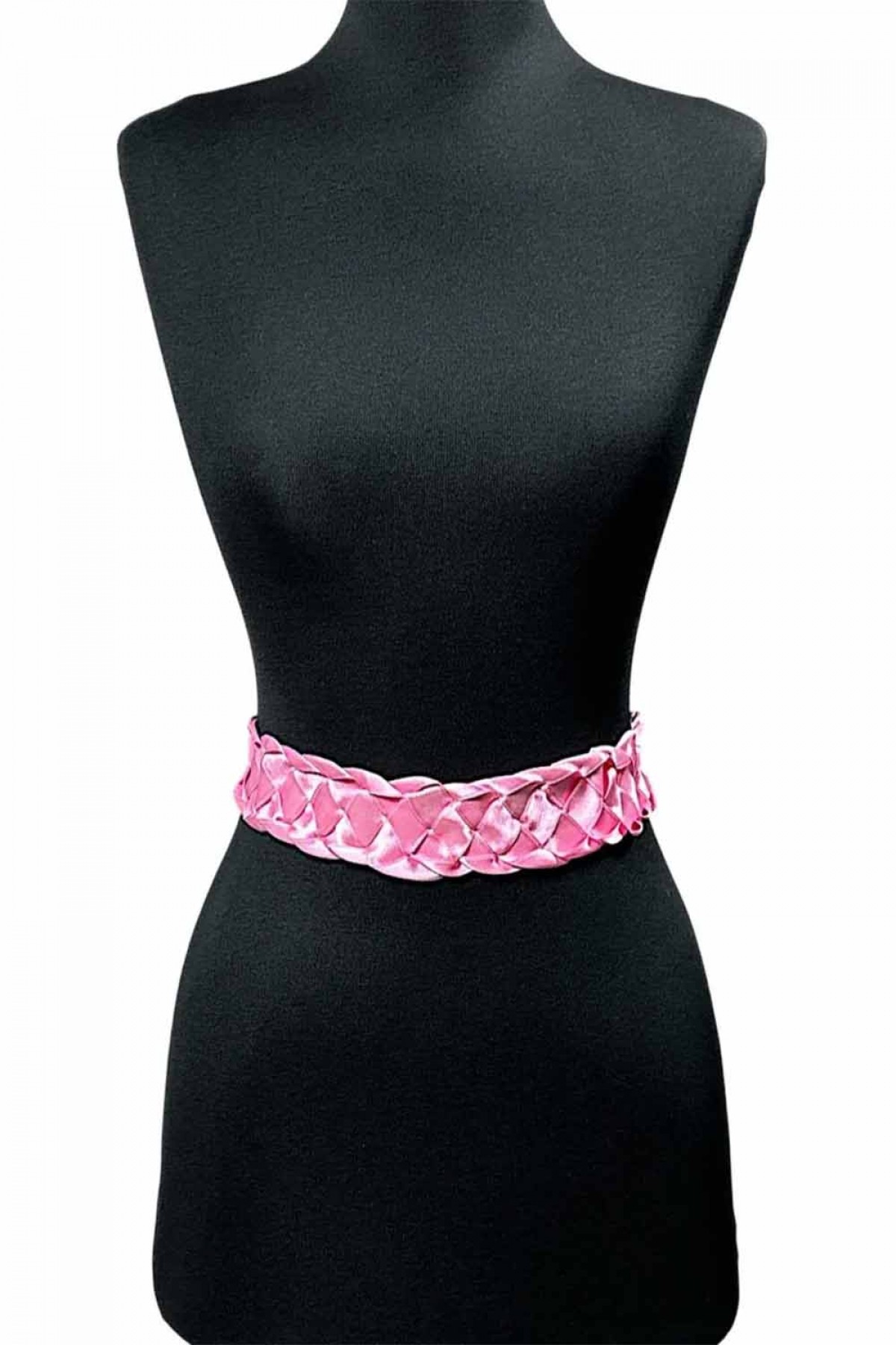 Pembe Örgülü Gelin Kemeri