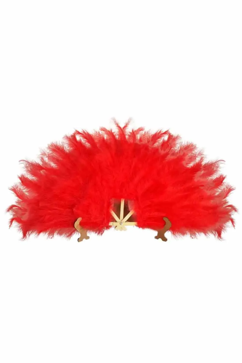 Kırmızı Yelpaze Tüylü 60 cm