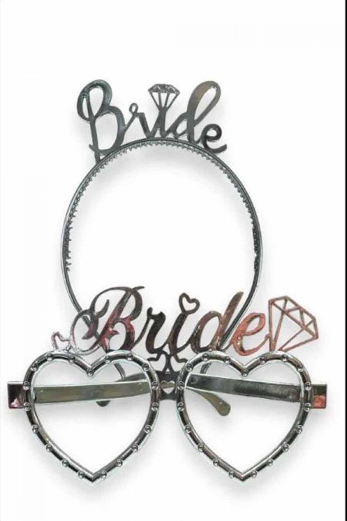 Mika Taç  Bride Yazılı Gözlük  2’li