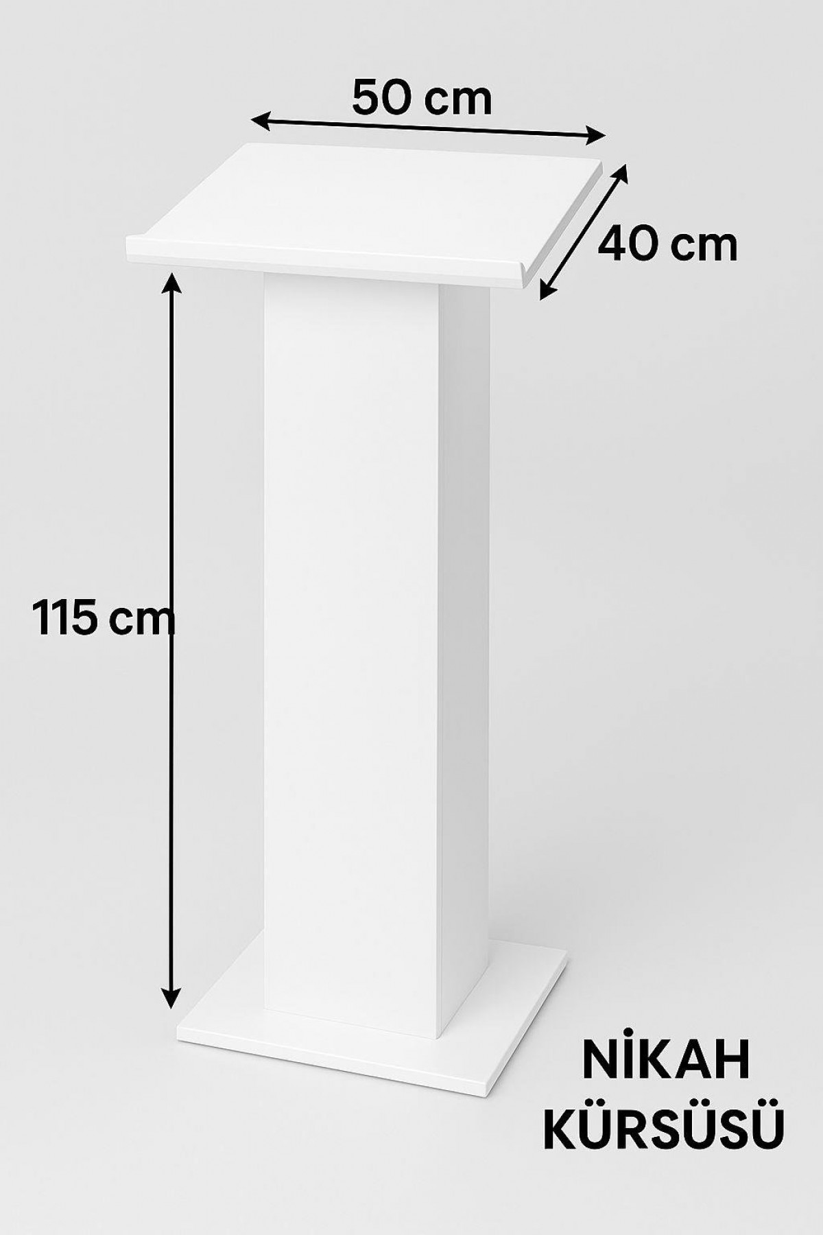 Organizasyon Nişan Kürsüsü Metal