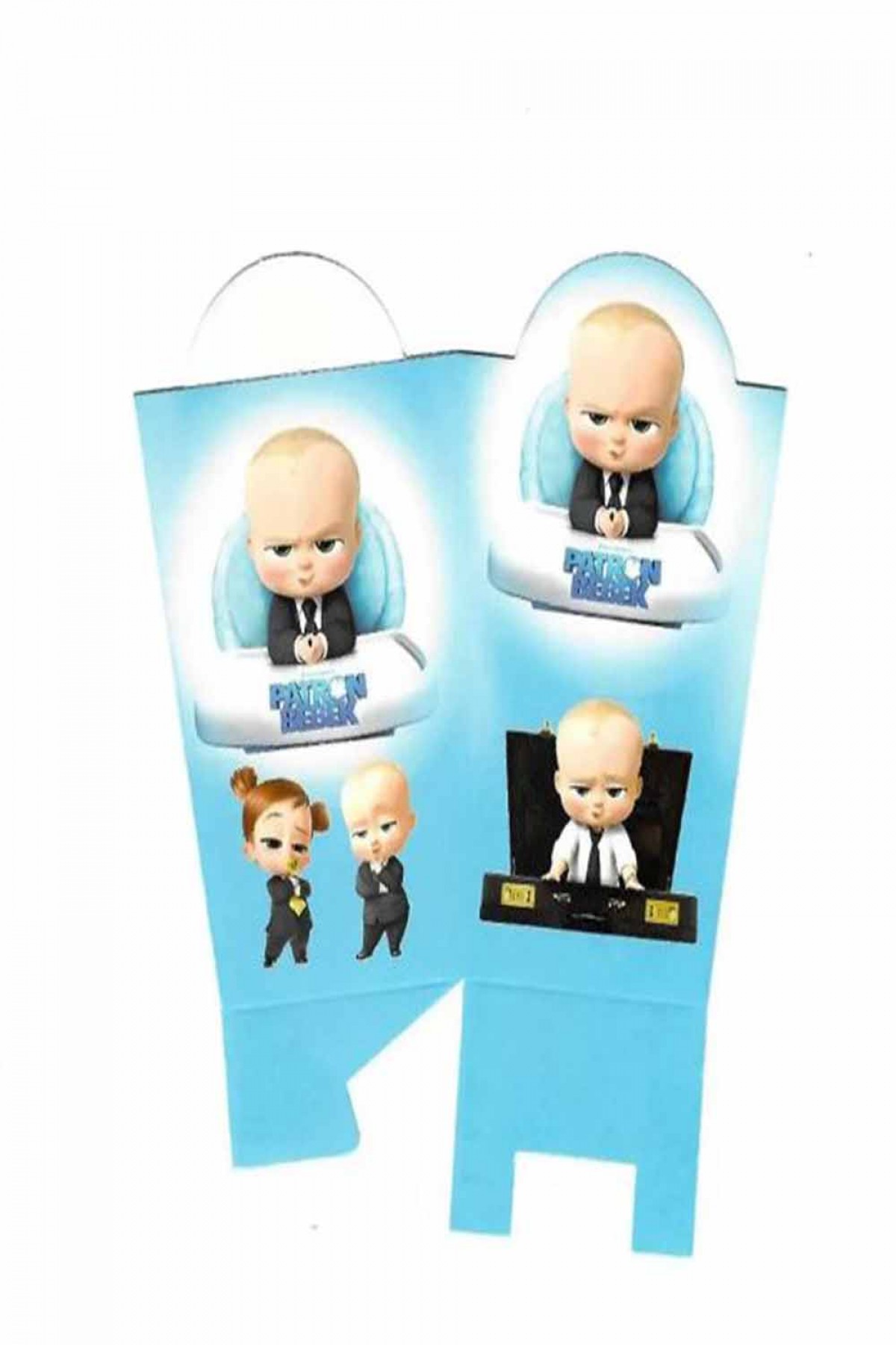 Patron Bebek Karakterli Mısırlık 8 Adet