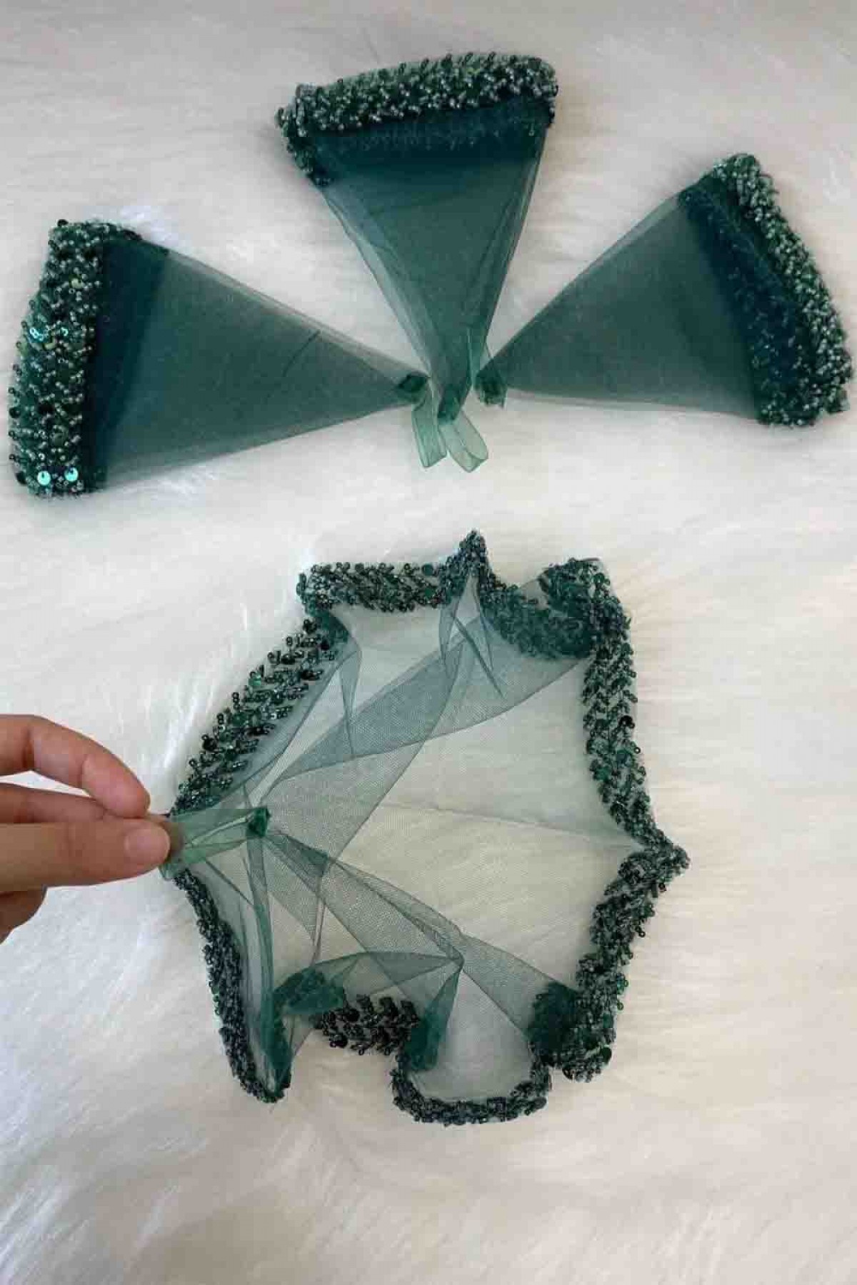 Pul Payetli Halay Mendili 6 Renk Pul Payetli Halay Mendili 6 Renk