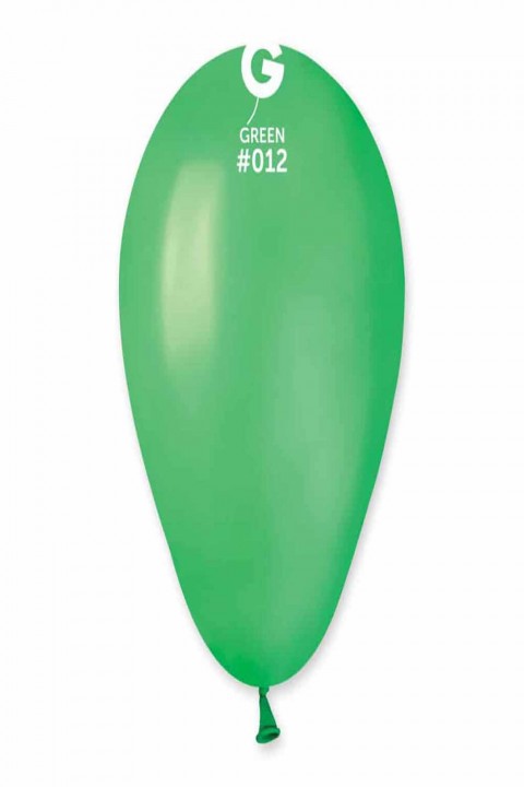 10” Green Gemar Pastel Balon