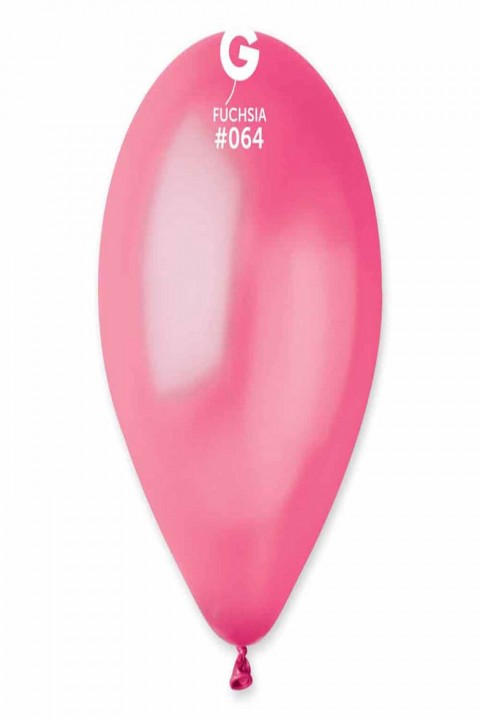 11” Fuchsıa Gemar Metalik Balon