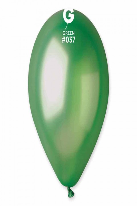 11” Green Gemar Metalik Balon