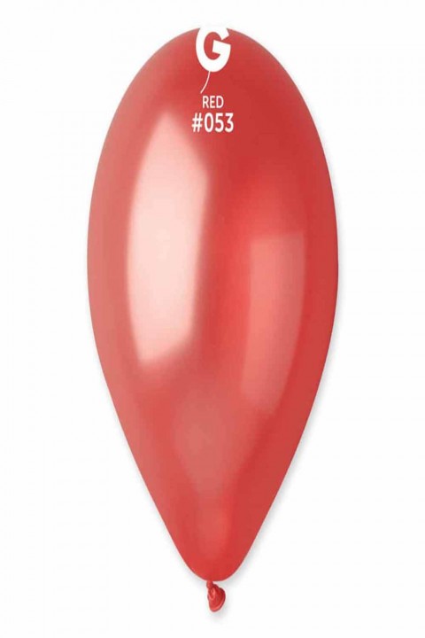 11” Red Gemar Metalik Balon
