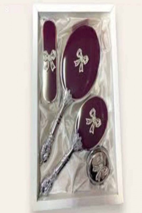 Ayna Tarak Fiyonk Model Bordo Takım