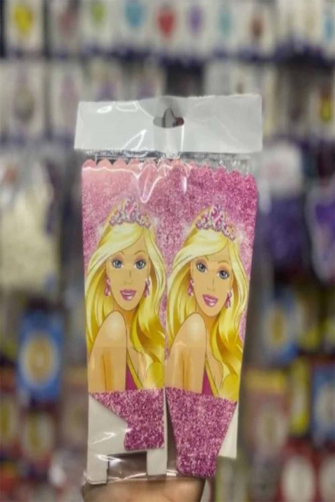 Barbie Karakterli Mısırlık 8 Adet