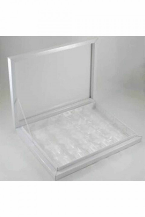 Beyaz 24’lü Çikolata Kutusu 23x31 Cm