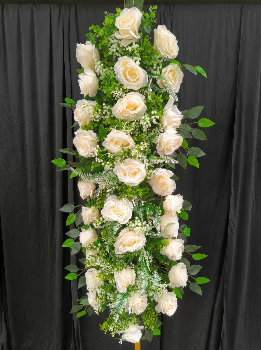 Eterna Nişan Çiçeği – Krem Gül-1