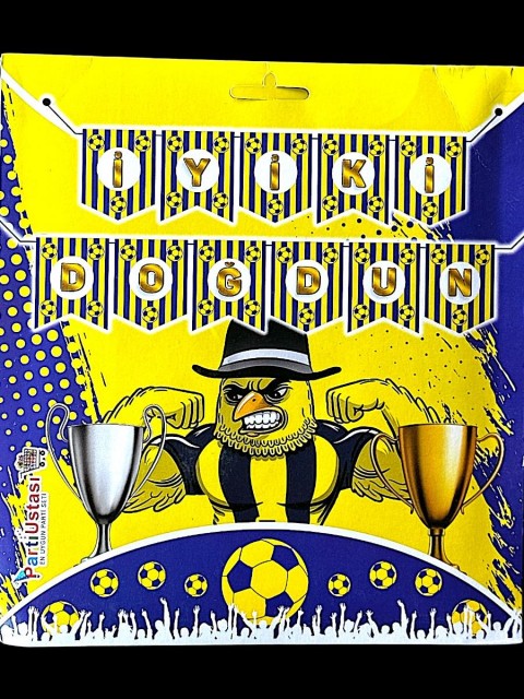 Fenerbahçe İyiki Doğdun Karton Flama