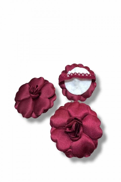 El Gülü Düz 12’li Bordo