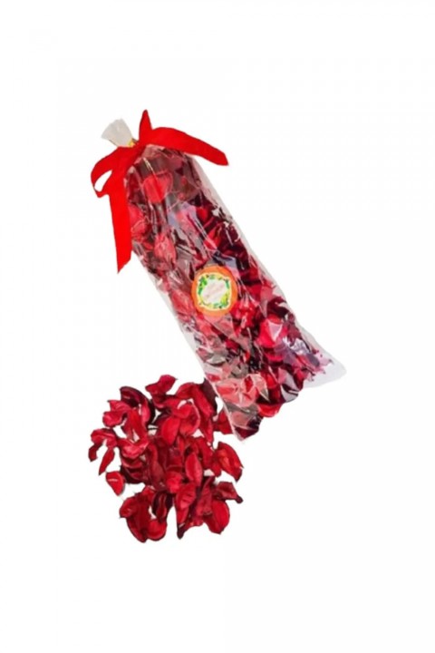 Isparta Kokulu Gül Kurusu Simli Kırmızı 100 Gram