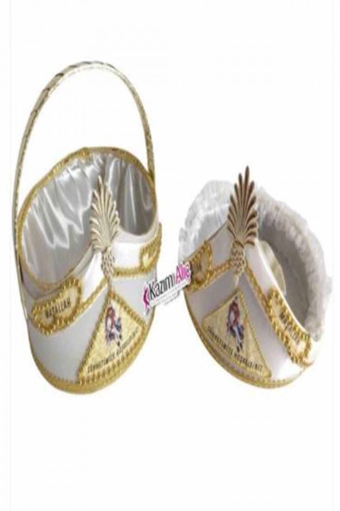 İncili Sünnet Sepet Tepsi Takımı 3 Renk