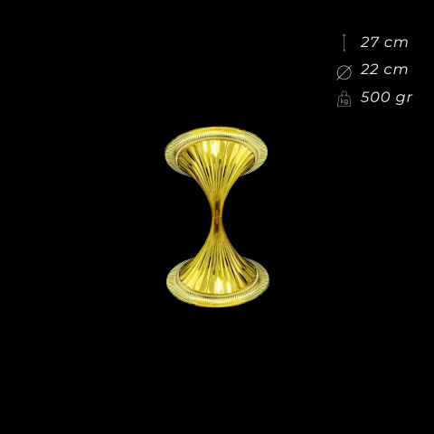 Kadeh Vazo Gold Küçük