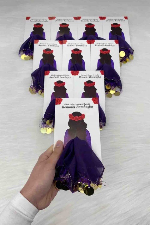 Kartlı Halay Mendili 10’lu 8 Renk