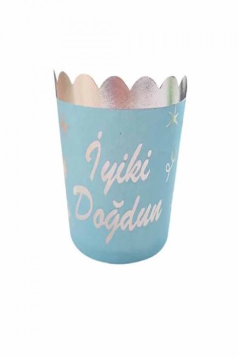 Kek Kalıbı İyiki Doğdun Yazılı 25 Adet