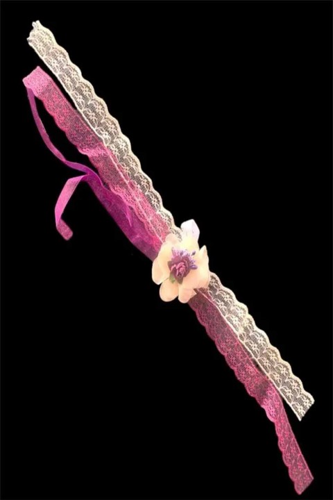 Mor Kağıt Güllü 12’li Nedime Bilekliği