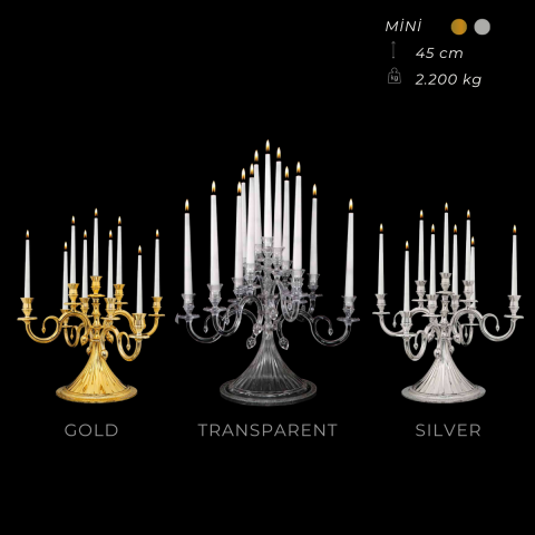 Mini Şamdan 9 Kollu