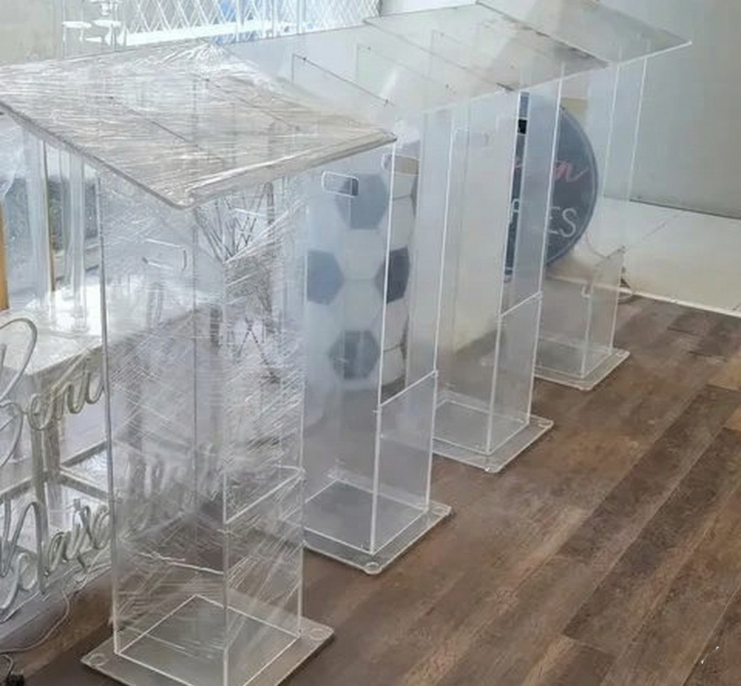 Organizasyon Nişan Kürsüsü Pleksi