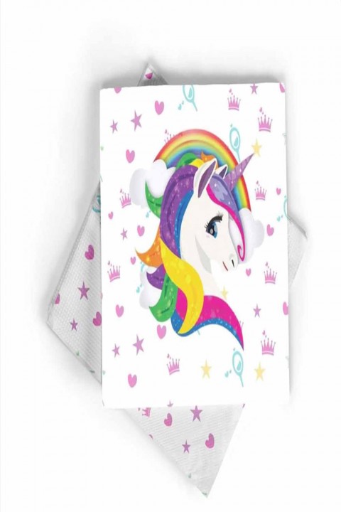 Peçete Unicorn 25 Adet Kağıt Peçete Doğum Günü Parti Süsleme