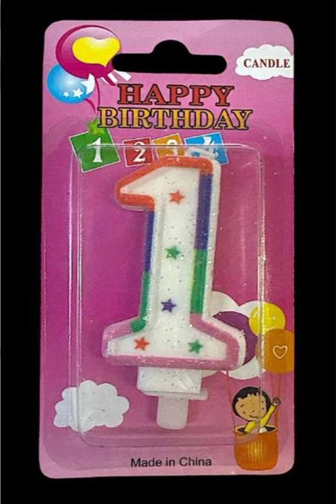 Rengarenk Rakam Pasta Mum 12 Adet