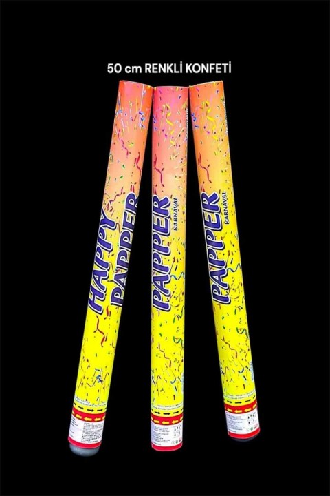 Renkli Konfeti 50 Cm