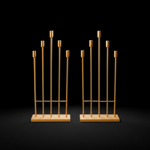 Şamdan Elektrikli 5'li