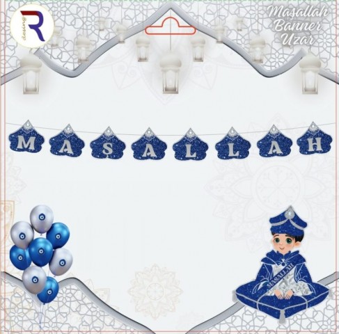 Şapkalı Maşallah Sünnet Süsü Gümüş