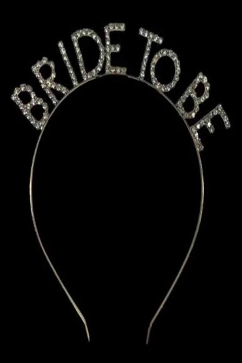 Silver Bride To Be Taç Taşlı