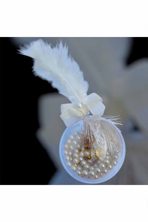 Tüylü Küre İnci Tesbih 16’lı